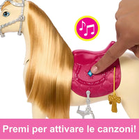 Barbie tornado cavallo dei sogni interattivo - mattel - Bambole playset e giocattoli - 0194735231010