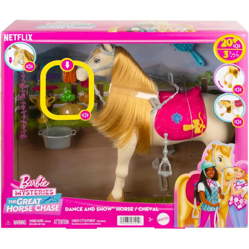 Barbie tornado cavallo dei sogni interattivo - mattel - Bambole playset e giocattoli - 0194735231010