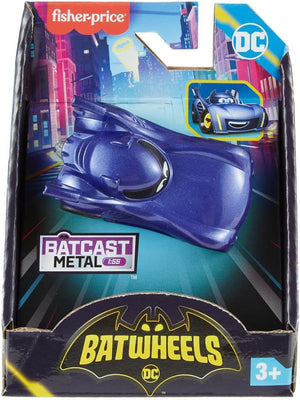 Batwheels Batcast metal personaggio Bam The Batmobile
