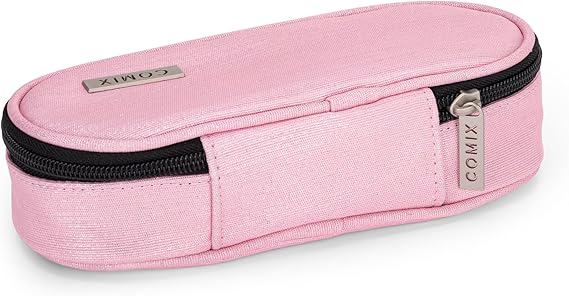 Astuccio ovale COMIX Lurex Rosa - bauletto comix lurex rosa