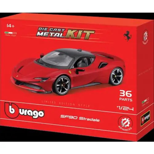 Bburago Model Kit da costruire Ferrari sf90 stradale - burago - di modelli - 4893993260577