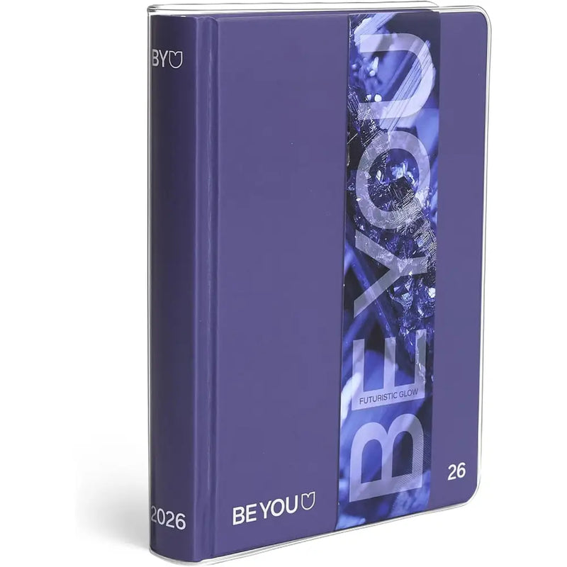 BE YOU - Diario Scuola Futuristic Glow 2025/2026 12 Mesi - Giochi Preziosi - 8056379191414