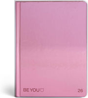 BE YOU - Diario Scuola Cosmetic Pink 2025/2026, 12 Mesi