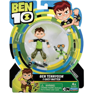 Ben 10 action figure Ben e Materia Grigia