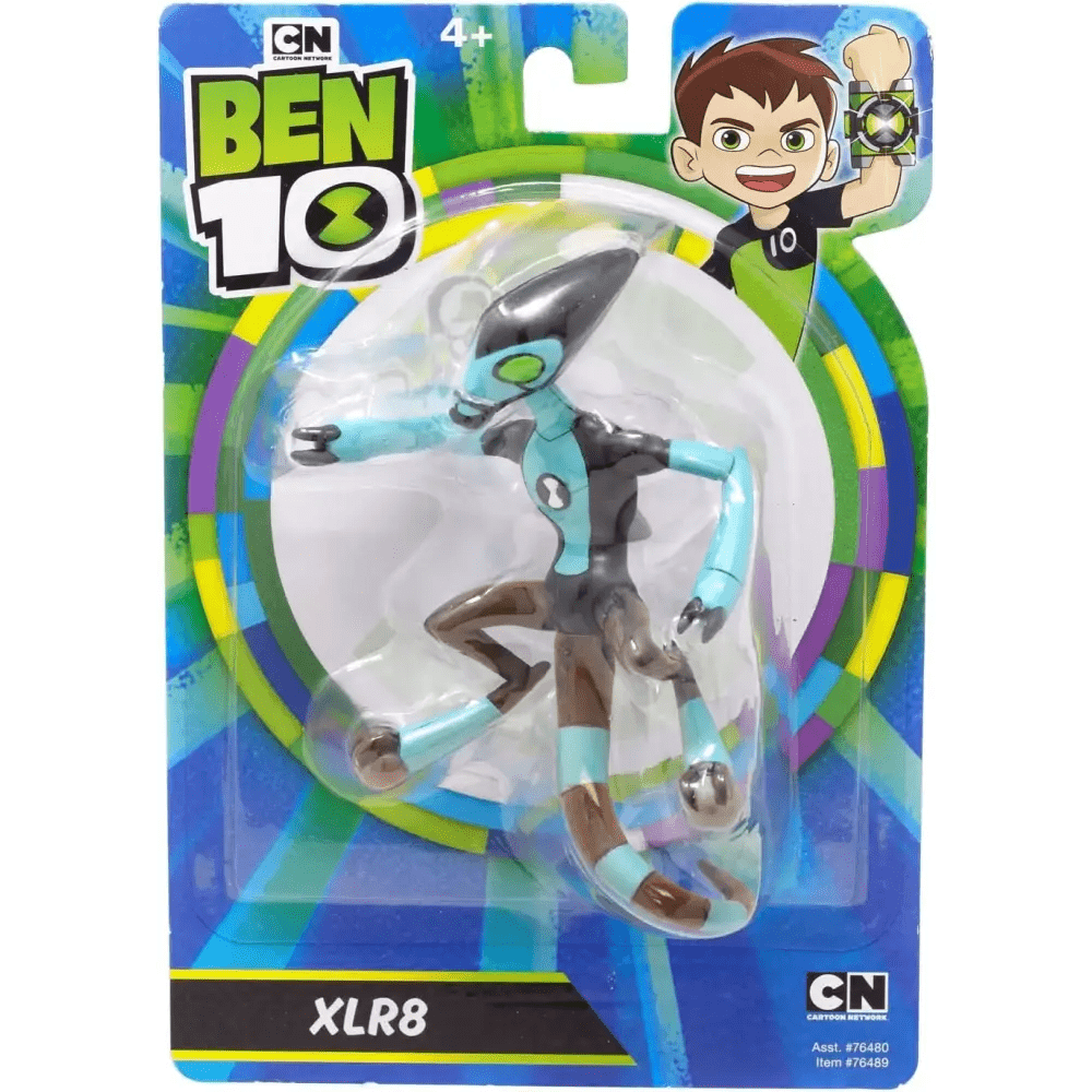 Ben 10 Personaggio XLR8 - Giocattoli e Bambini - Toys Store0043377764892