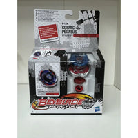 Beyblade Metal Fury trottola metallo Cosmic Pegasus - Hasbro - Set auto da corsa giocattolo - 5010994640781