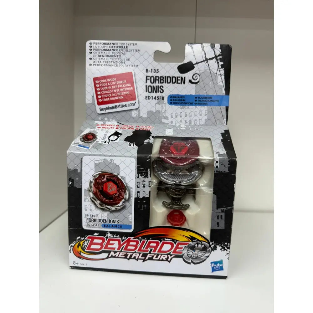 Beyblade Metal Fury trottola metallo Forbidden Ionis - Hasbro - Automobili giocattolo - 5010994640781
