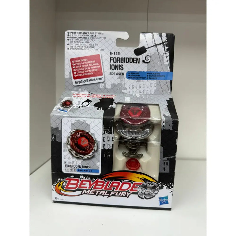 Beyblade Metal Fury trottola metallo Forbidden Ionis - Hasbro - Automobili giocattolo - 5010994640781