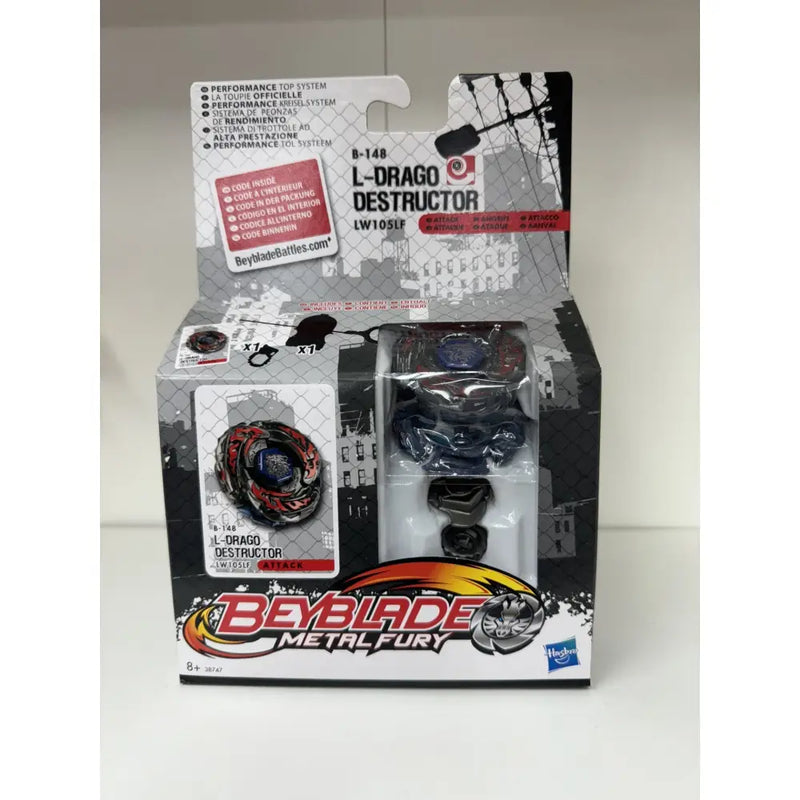 Beyblade Metal Fury trottola metallo L-Drago Destructor - Hasbro - Automobili giocattolo - 5010994640781