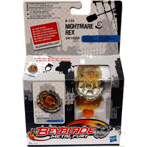 Beyblade Metal Fury trottola metallo Nightmare Rex