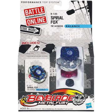Beyblade Metal Fury trottola metallo Spiral Fox - Hasbro - Automobili giocattolo - 5010994640781