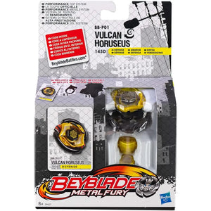 Beyblade Metal Fury trottola metallo Vulcan Horuseus