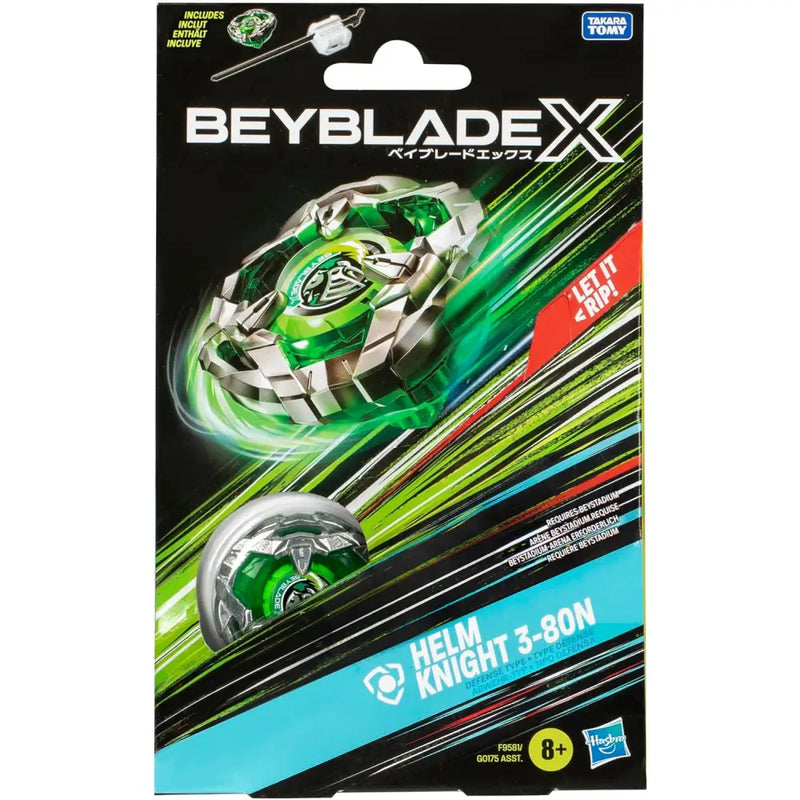 Beyblade X Helm Knight 3-80N Starter Pack Trottola e - Hasbro - Battle top - 5010996257086