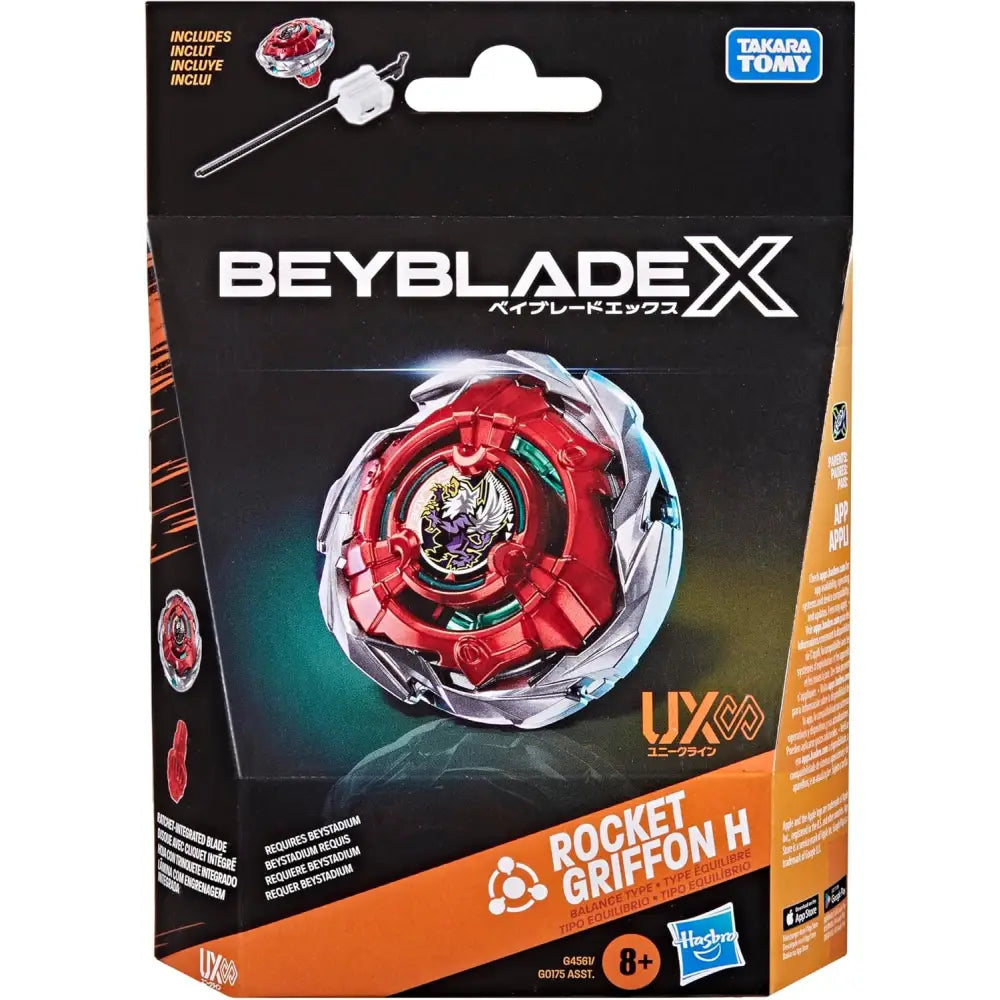 Beyblade X set Starter Pack Rocket Griffon H UX - beyblade x set starter pack rocket griffon h ux 103