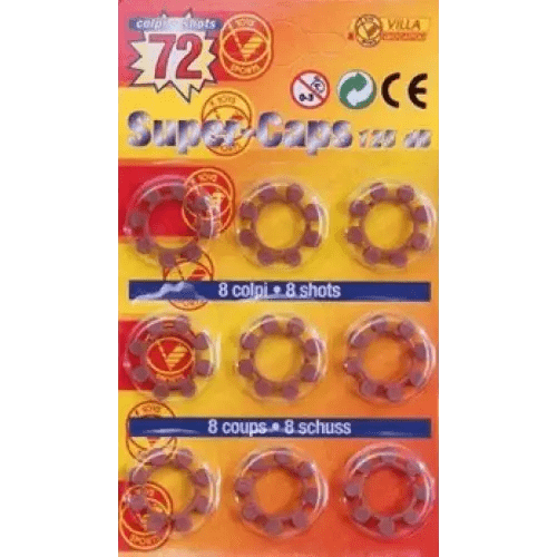 Blister 72 colpi pistola giocattolo - Giocattoli e Bambini - Toys Store8006812051010