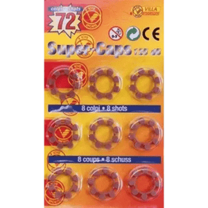 Blister 72 colpi pistola giocattolo