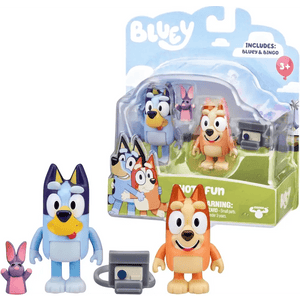 Bluey e Bingo con macchina fotografica