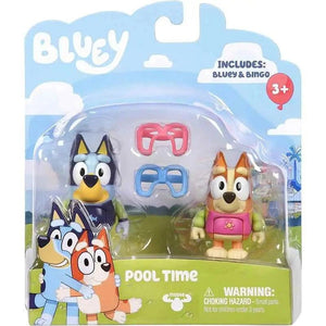 Bluey e Bingo piscina