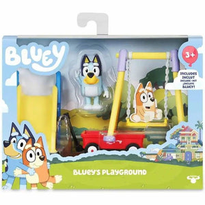 Bluey parcogiochi con personaggio