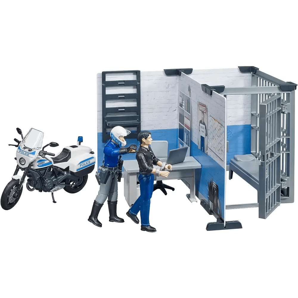 Bruder - Stazione di polizia - Giocattoli e Bambini - Toys Store4001702627324