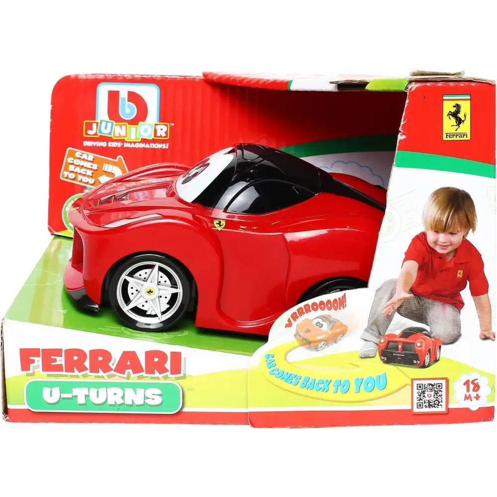 Burago Junior Ferrari U-Turn - Automobili giocattolo - 4893998853019