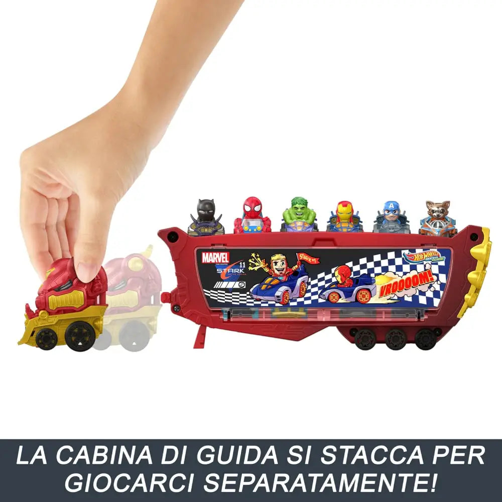 Camion Trasportatore Hot Wheels Hulkbuster - mattel - Automobili giocattolo - 0194735188437