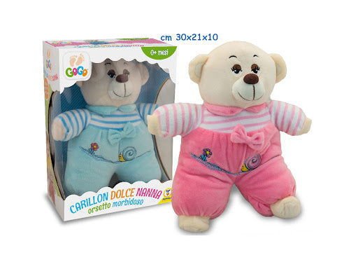 Carillon Dolce Nanna Orsetto Morbidoso - Giocattoli e Bambini - Toys Store8017967386469