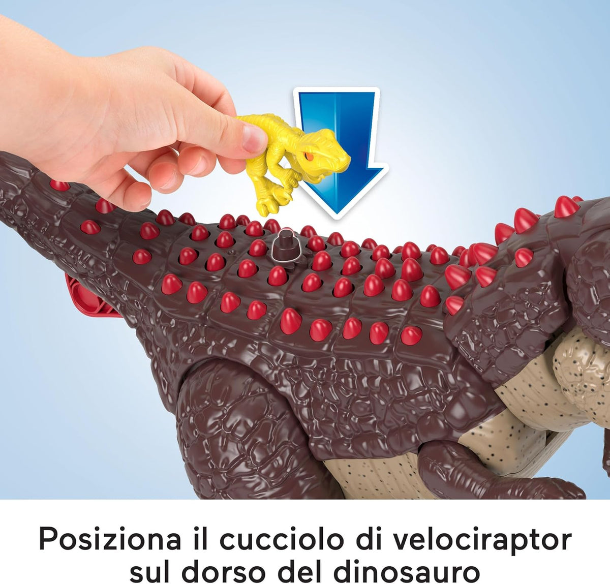 Fisher-Price Imaginext Jurassic World - Carnotauro Aculei Pungenti - carnotauro aculei pungenti