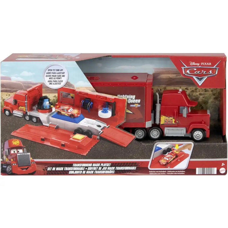 Cars Mack Trasformabile - MATTEL - Camion e veicoli da costruzione giocattolo - 0194735020423