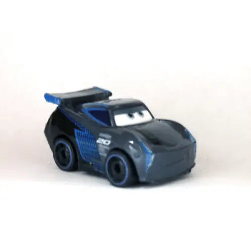 Dark gray and blue cars mini jackson toy car with aerodynamic design and racing decals for mini jackson storm fans