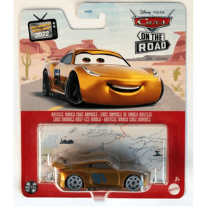 Cars personaggio Rusteze Dinoco Cruz Ramirez