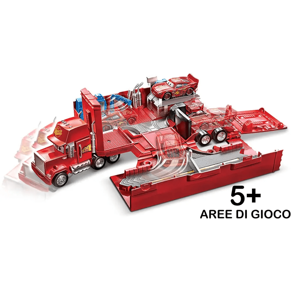 Cars playset Trasportatore Camion di Mack - Giocattoli e Bambini - Toys Store0887961651331