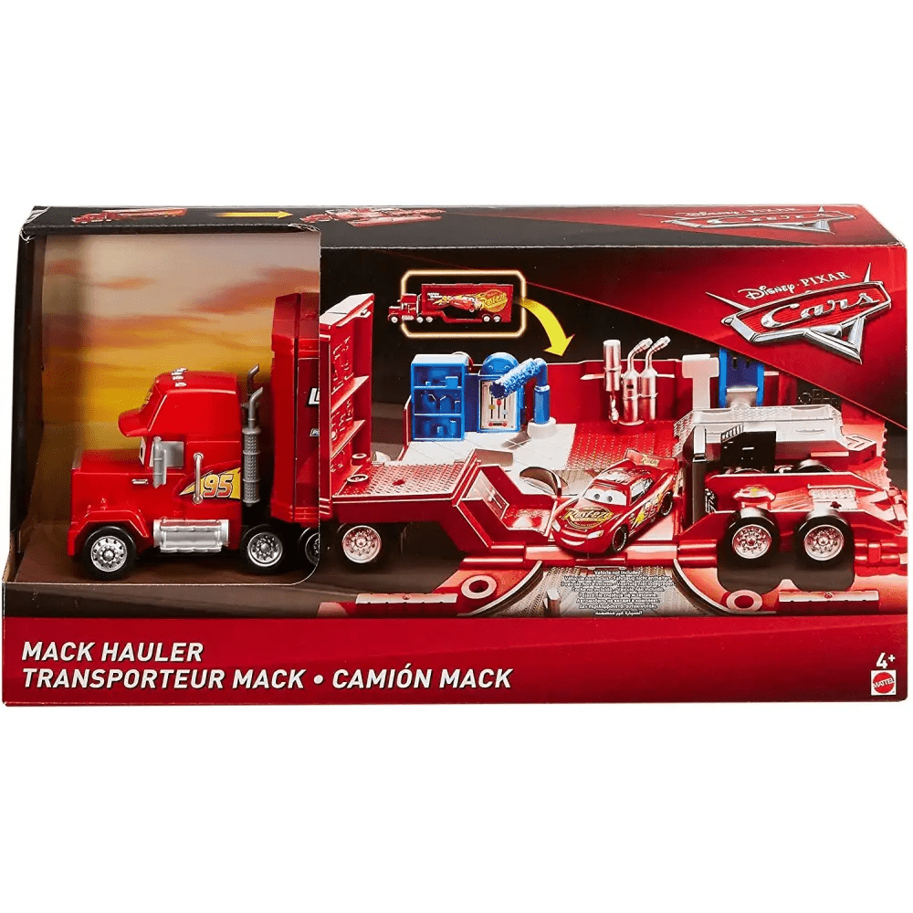 Cars playset Trasportatore Camion di Mack - Giocattoli e Bambini - Toys Store0887961651331