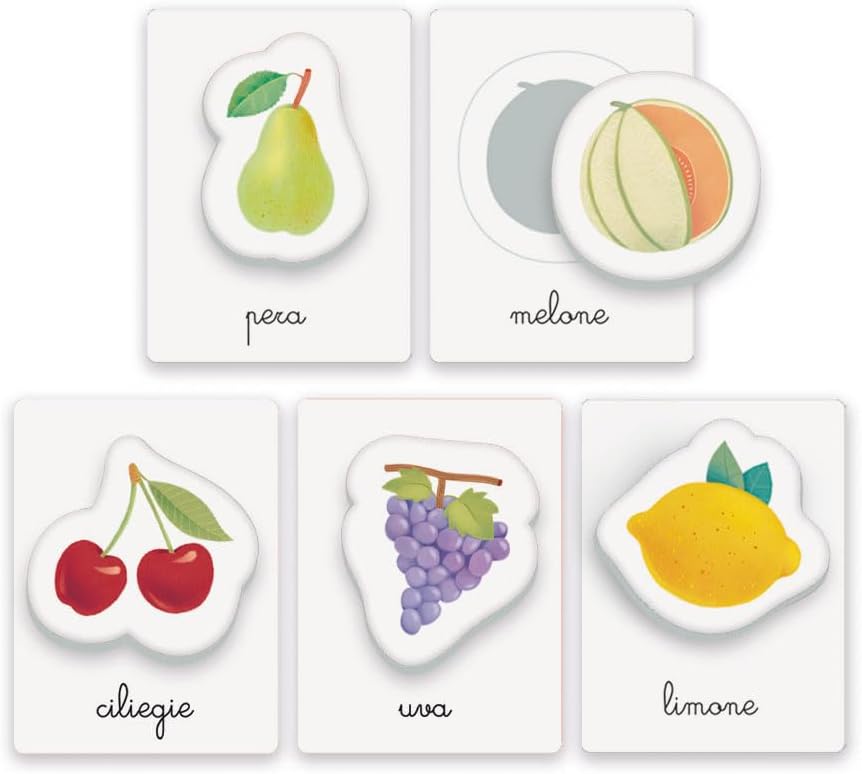 Clementoni Sapientino Montessori – Primo Inglese - carte montessori inglese