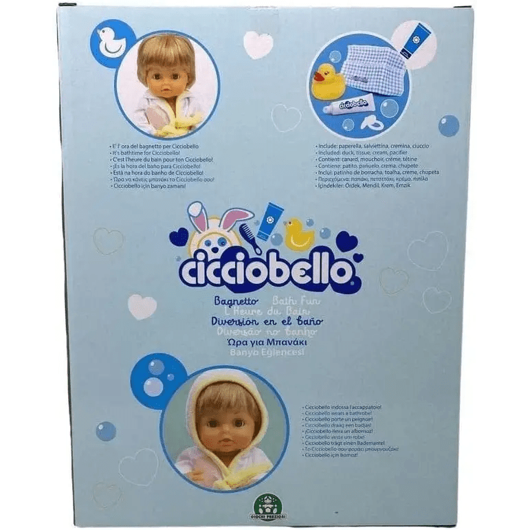 CICCIOBELLO Bagnetto - Giocattoli e Bambini - Toys Store8056379127314