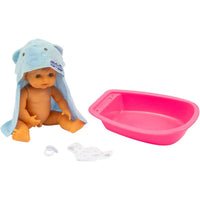 Cicciobello Bath Fun - Bambolotto con vasca e accappatoio - Giochi Preziosi - Bambole - 8056379155522