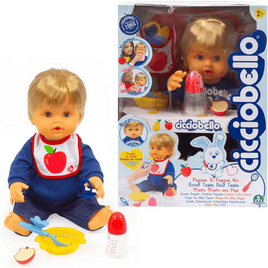 Poupon interactif - CICCIOBELLO - Cicciobello Premiers Mots 30 cm - À Poupon interactif - CICCIOBELLO - Cicciobello Premiers Mots 30 cm - À