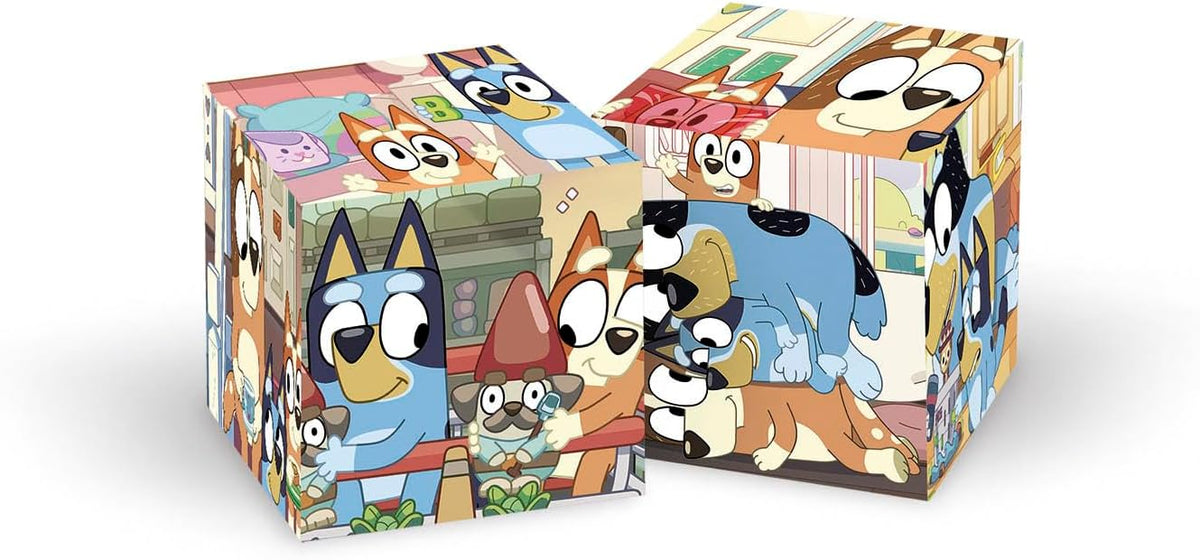 Puzzle Cubi di Bluey Clementoni - clementoni cubi bluey