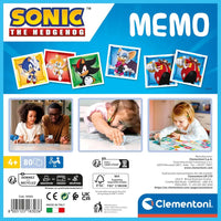 Clementoni Memory Sonic - Giochi - 8005125183036