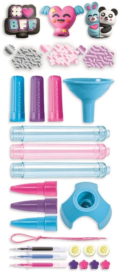 Clementoni Idea - Create Your Pens: Best Friends Forever | Laboratorio Penne Personalizzate Bambini +6 Anni - Giocattoli e Bambini - Toys Store8005125188727