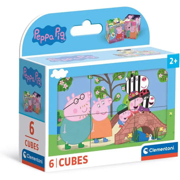 Clementoni Puzzle Cubi Peppa Pig - meccanici - 8005125406593