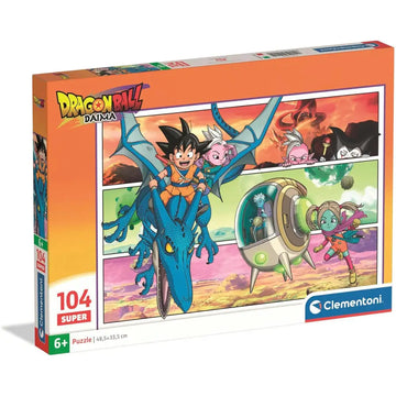 Clementoni Puzzle Dragon Ball Daima 104 Pezzi - Giocattoli e Bambini - Toys Store - in legno - 8005125250950