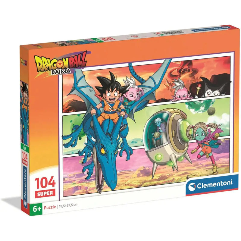 Clementoni Puzzle Dragon Ball Daima 104 Pezzi - Giocattoli e Bambini - Toys Store - in legno - 8005125250950