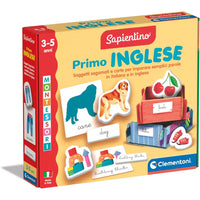 Clementoni Sapientino Montessori – Primo Inglese - Carte educative - 8005125168682