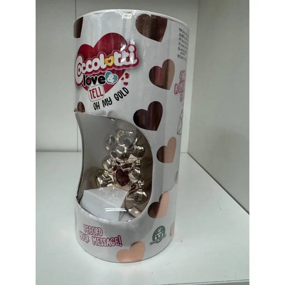 Coccolotti Love e Tell - Oh My Gold | Colori Casuali - giochi preziosi - Orsacchiotti - 8056379196433