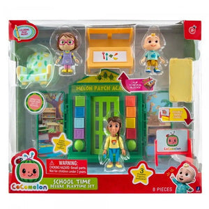 Cocomelon playset Scuola con 3 personaggi