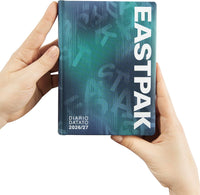Diario Scuola Eastpak 13 Mesi 2026/2027 Medium Letterdye Blue - collezione diari eastpak 2027