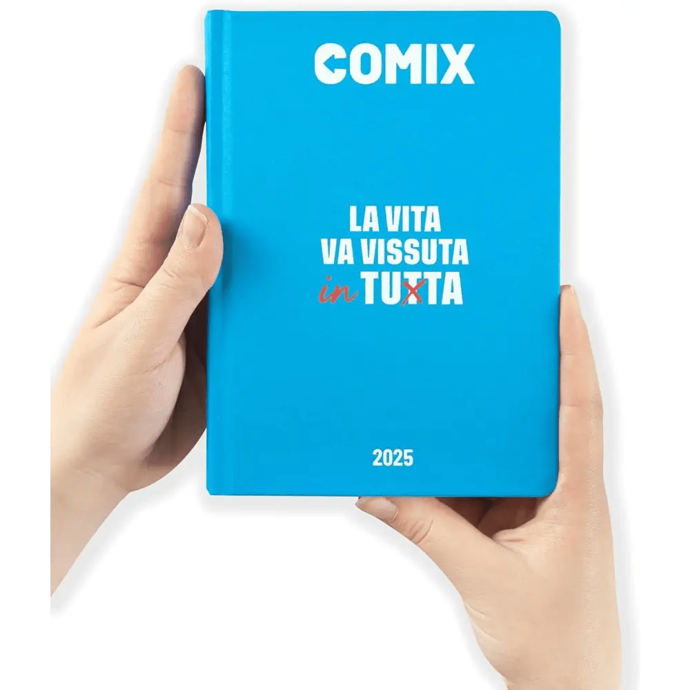 COMIX Agenda Diario 16 Mesi Scuola 2024 - 2025 Azzurro - Giocattoli e Bambini - Toys Store8058263201391
