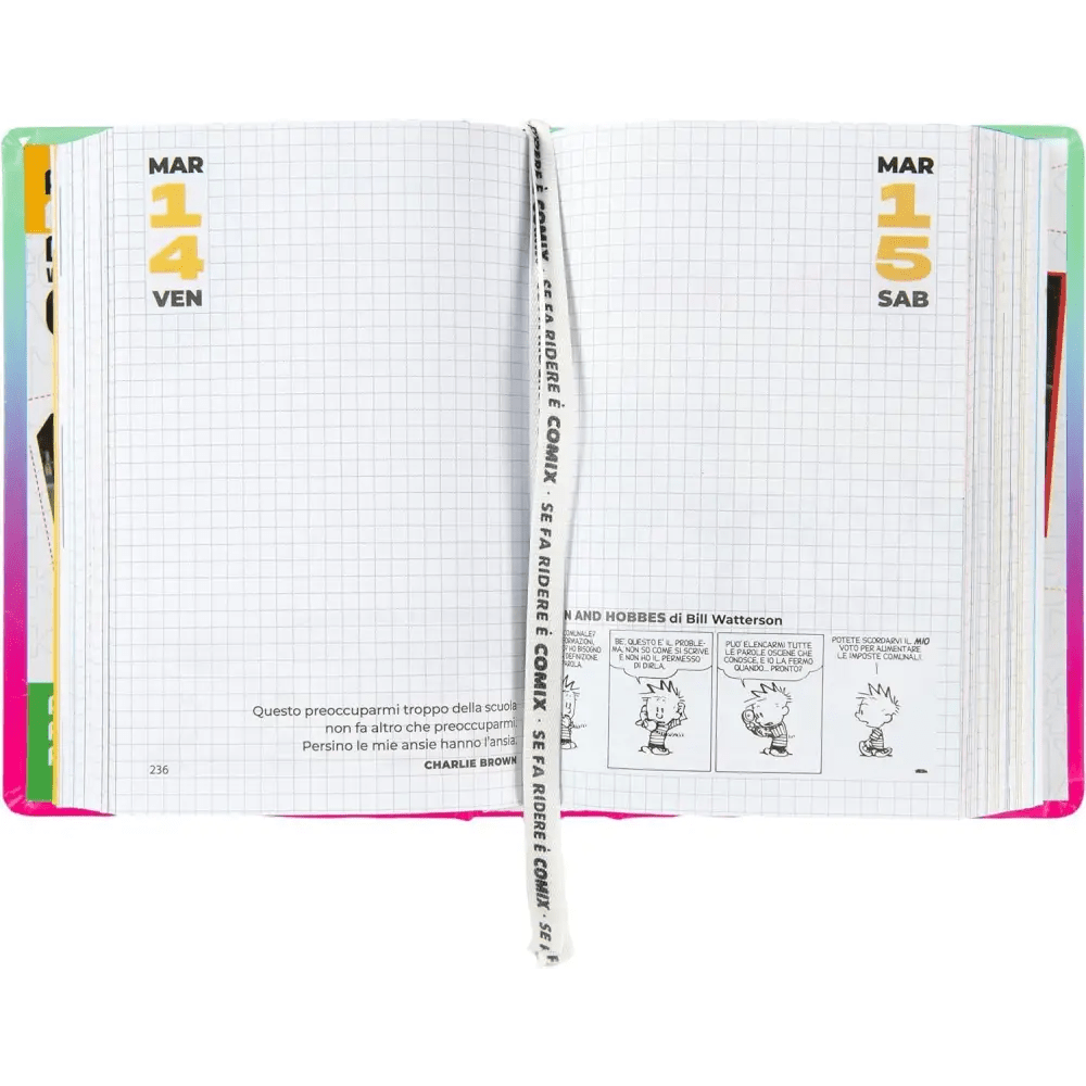 COMIX Agenda Diario 16 Mesi Scuola 2024 - 2025 Multicolore - Giocattoli e Bambini - Toys Store8058263201421