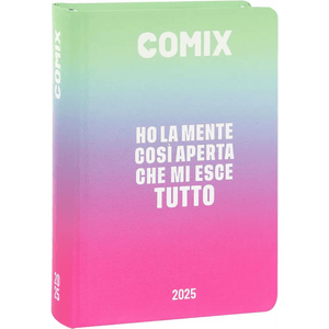COMIX Agenda Diario 16 Mesi Scuola 2024-2025 Multicolore